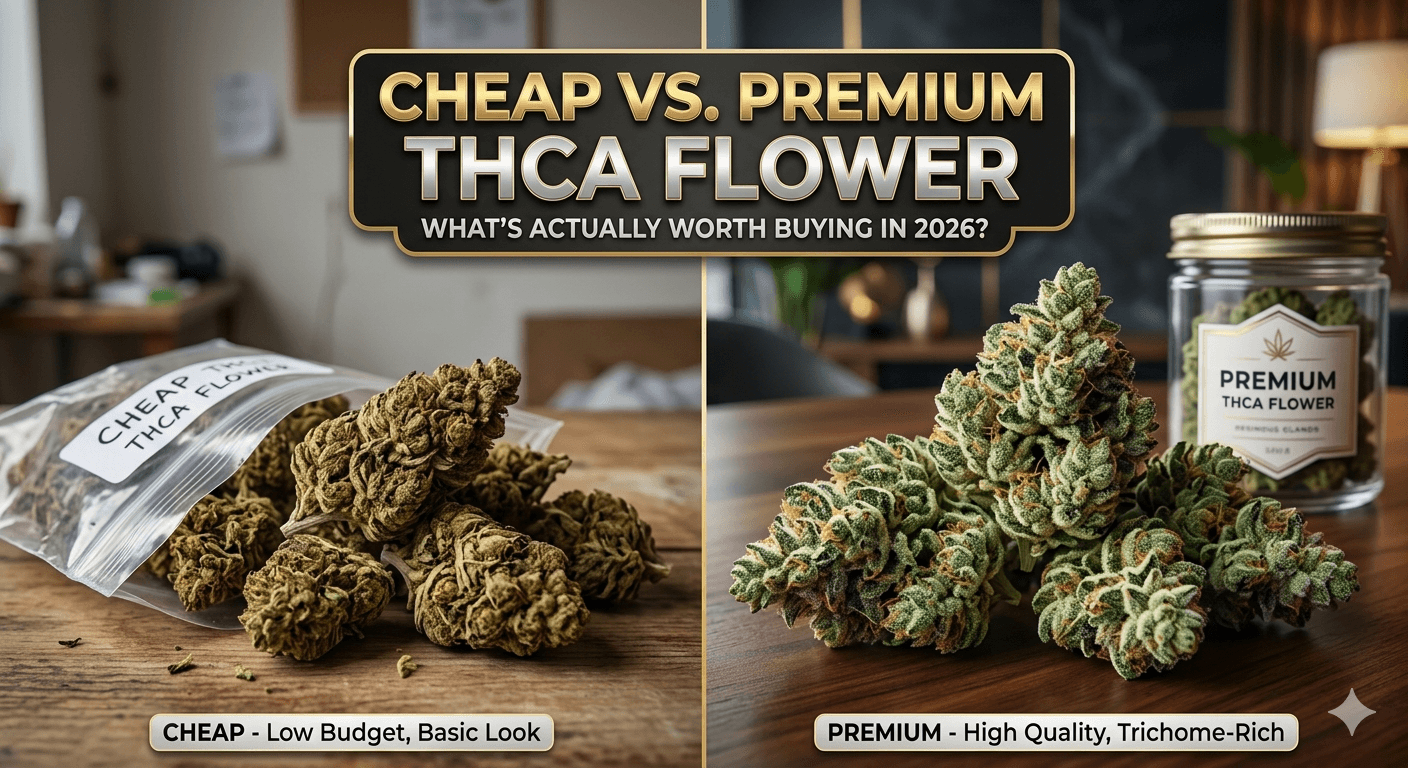 Cheap vs Premium THCA Flower What’s Actually Worth Buying in 2026