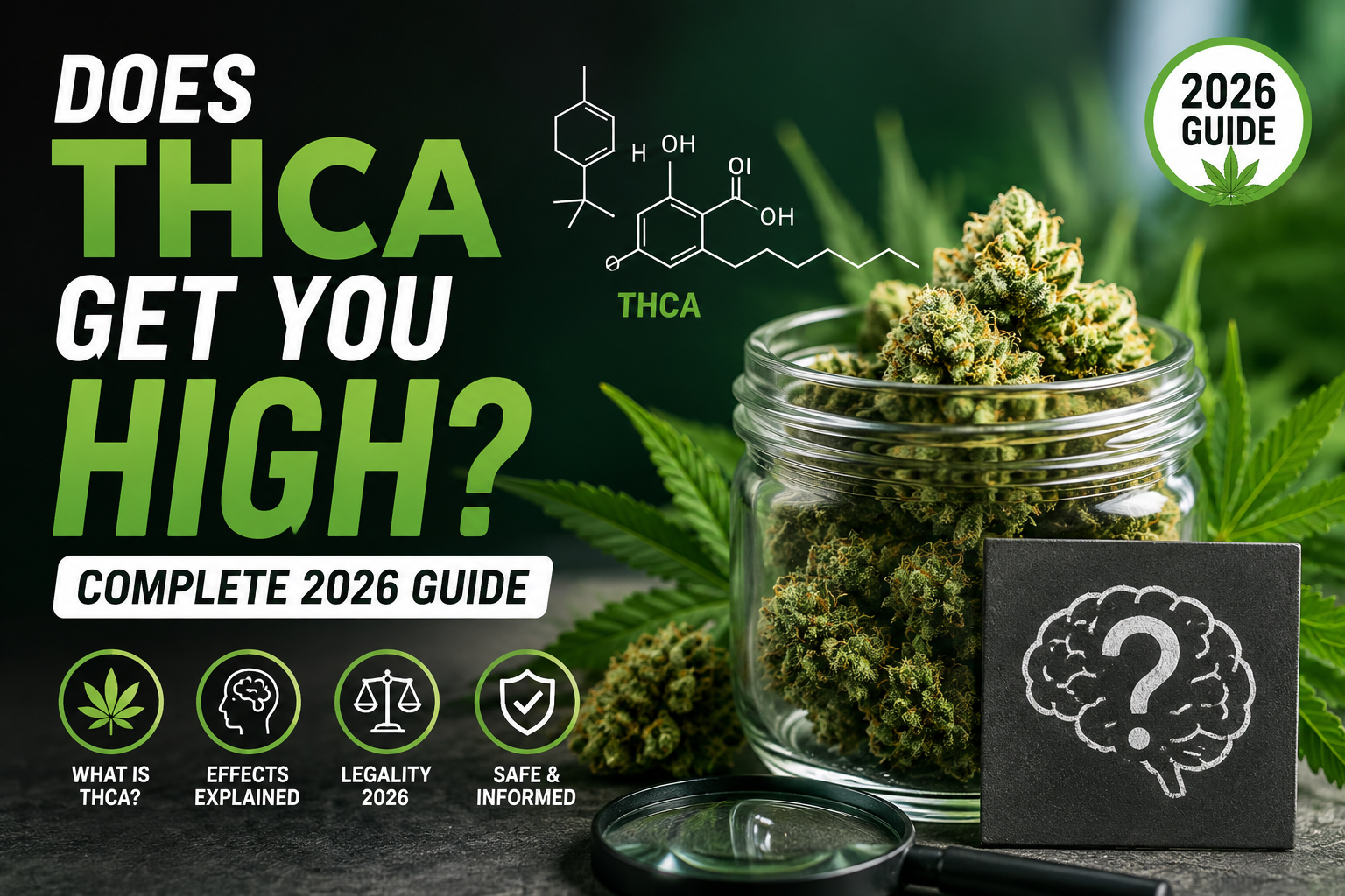 Does THCA Get You High Complete 2026 Guide