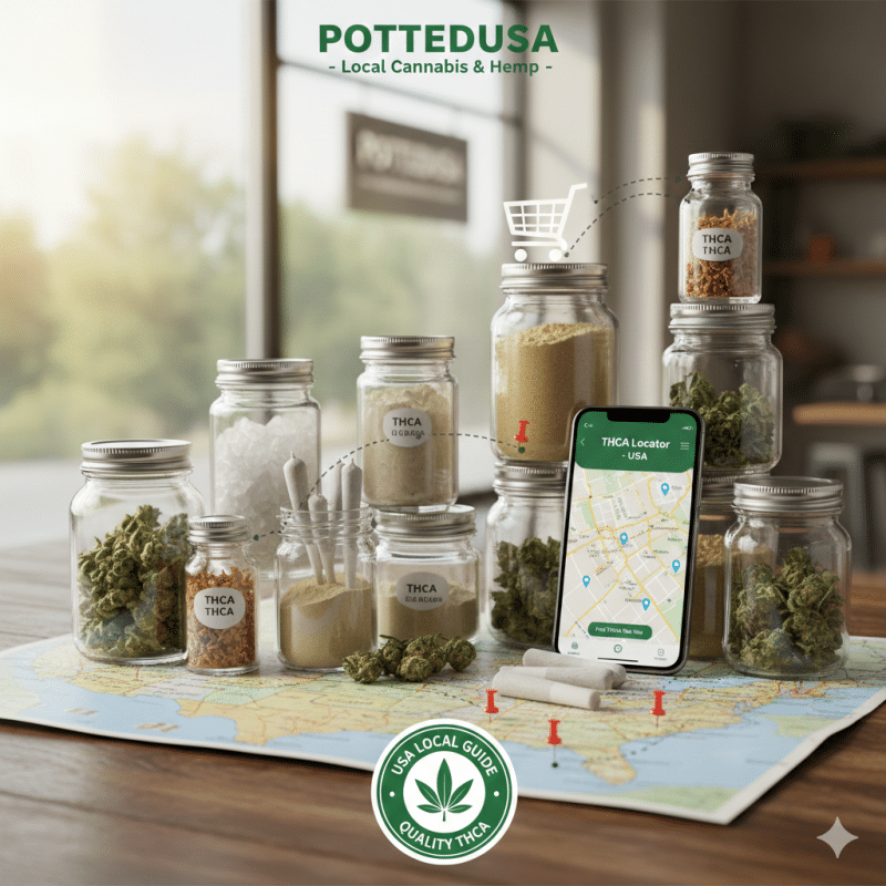 Where to Buy THCA Near Me (USA Local Guide)