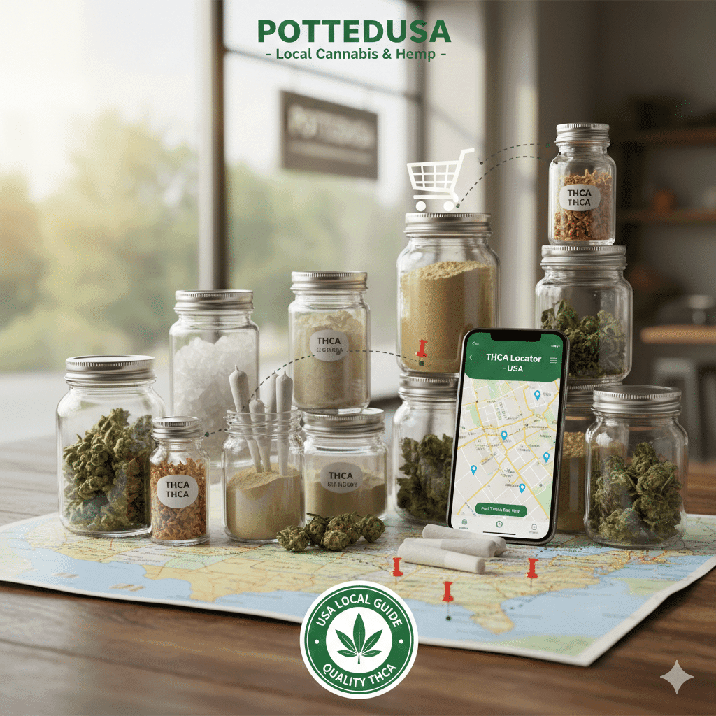 Where to Buy THCA Near Me (USA Local Guide)