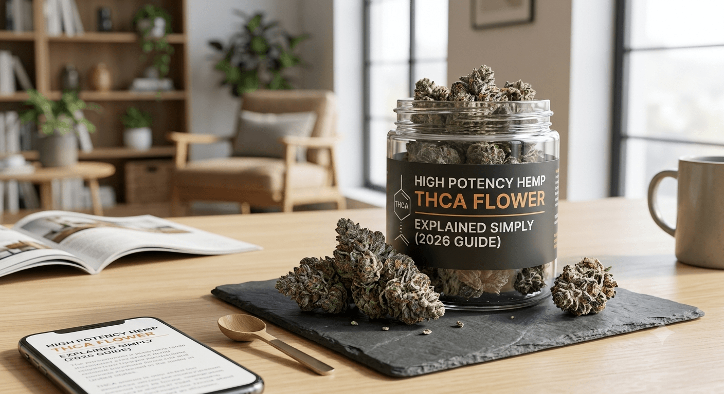 High Potency Hemp THCA Flower Explained Simply (2026 Guide)