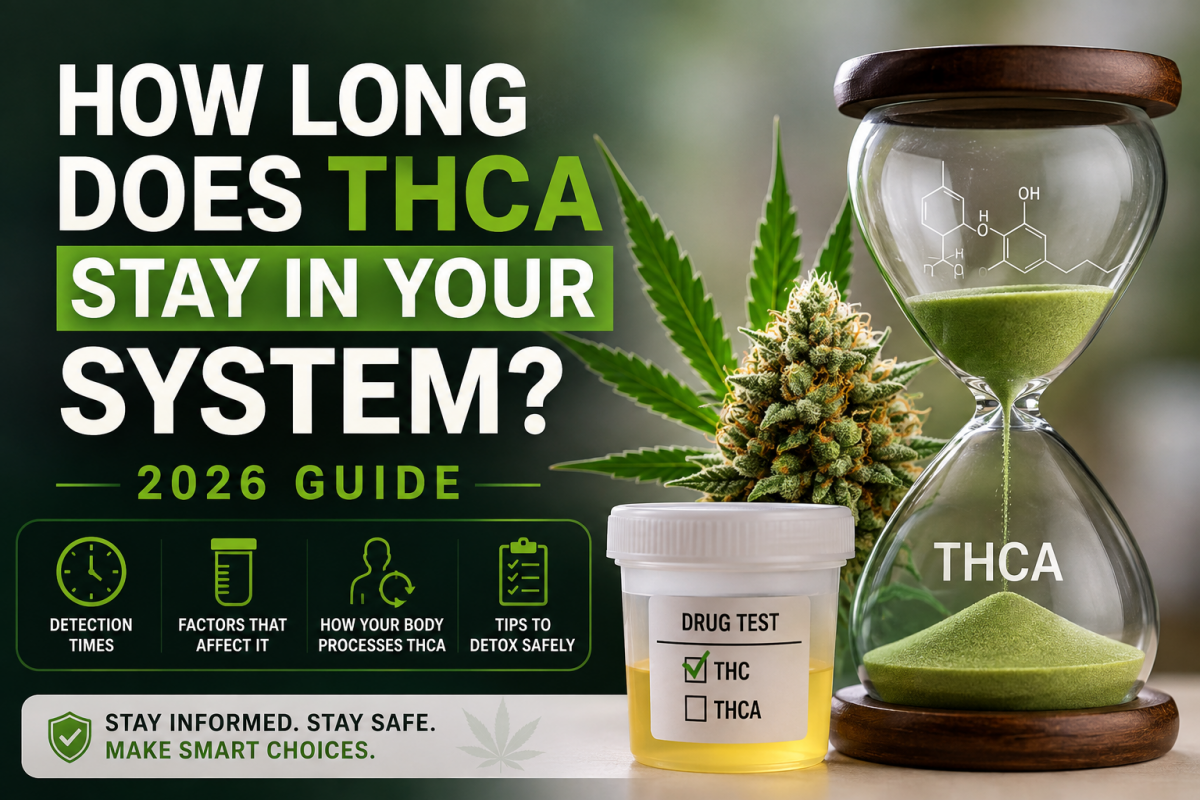 How Long Does THCA Stay in Your System 2026 Guide