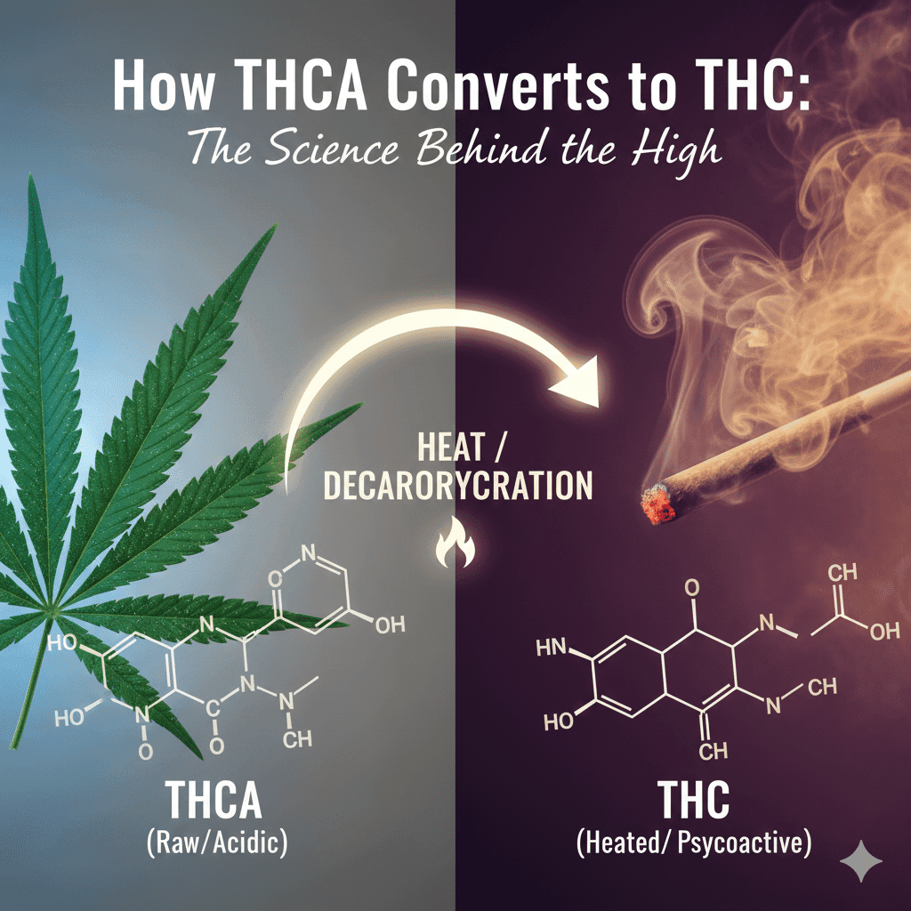 How THCA Converts to THC The Science Behind the High