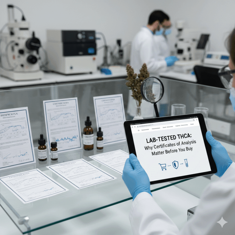 Lab-Tested THCA Why Certificates of Analysis Matter Before You Buy