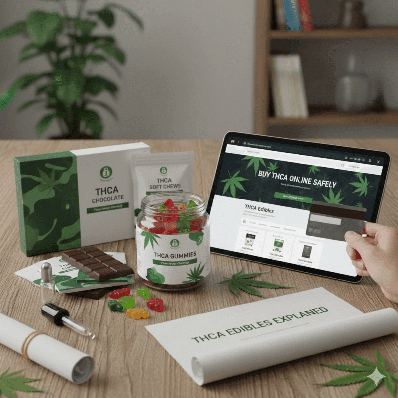 THCA Edibles Explained How to Buy THCA Edibles Online Safely