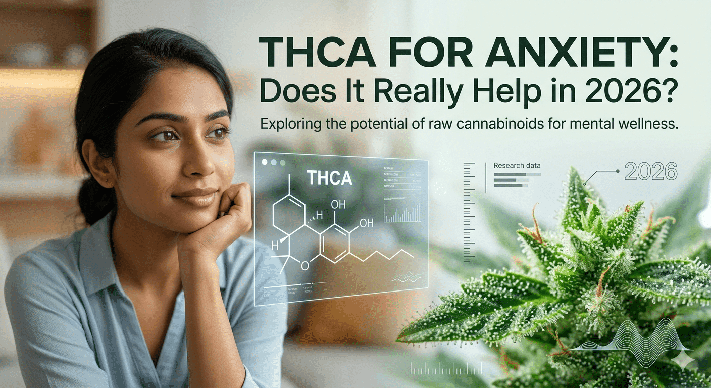 THCA for Anxiety Does It Really Help in 2026