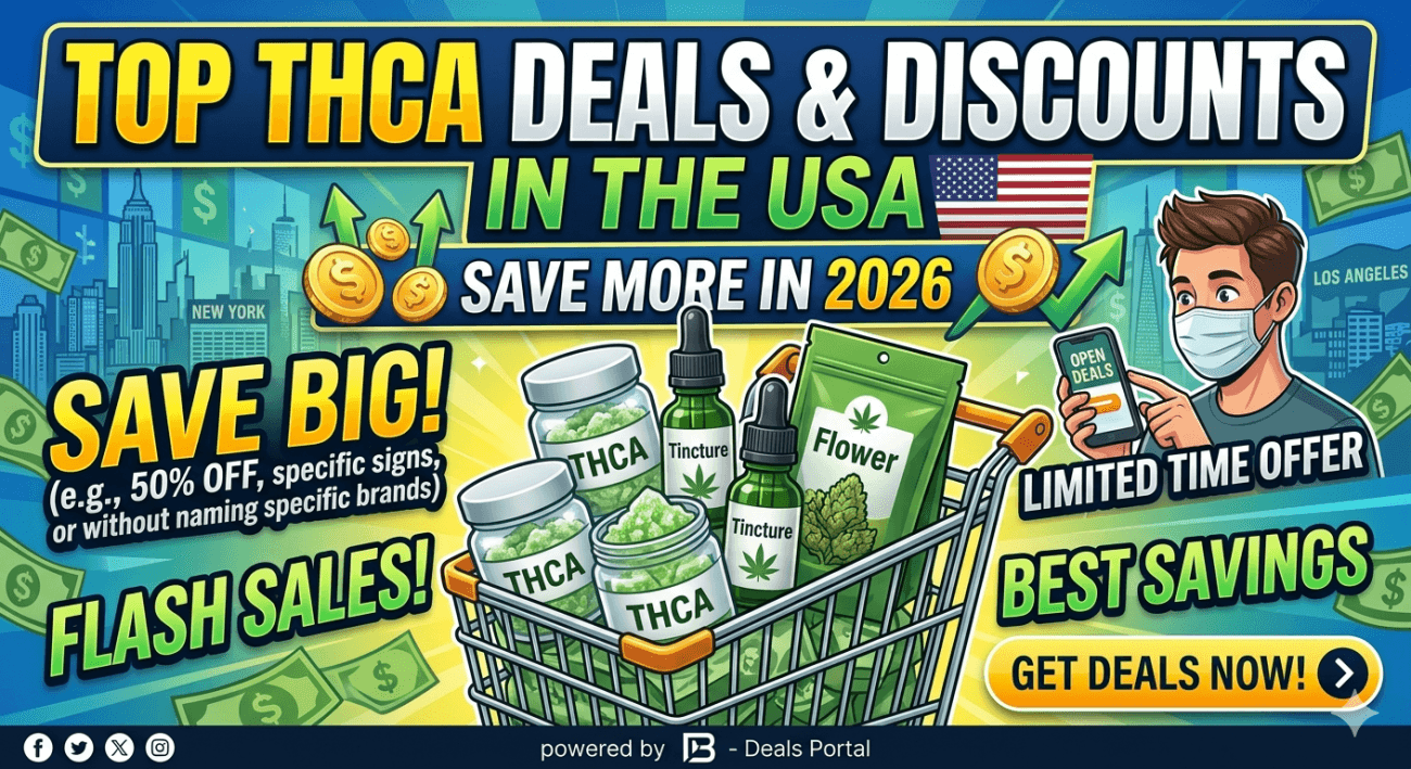 Top THCA Deals & Discounts in the USA (Save More in 2026)