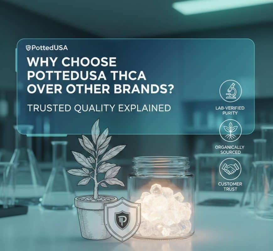 Why Choose PottedUSA THCA Over Other Brands Trusted Quality Explained