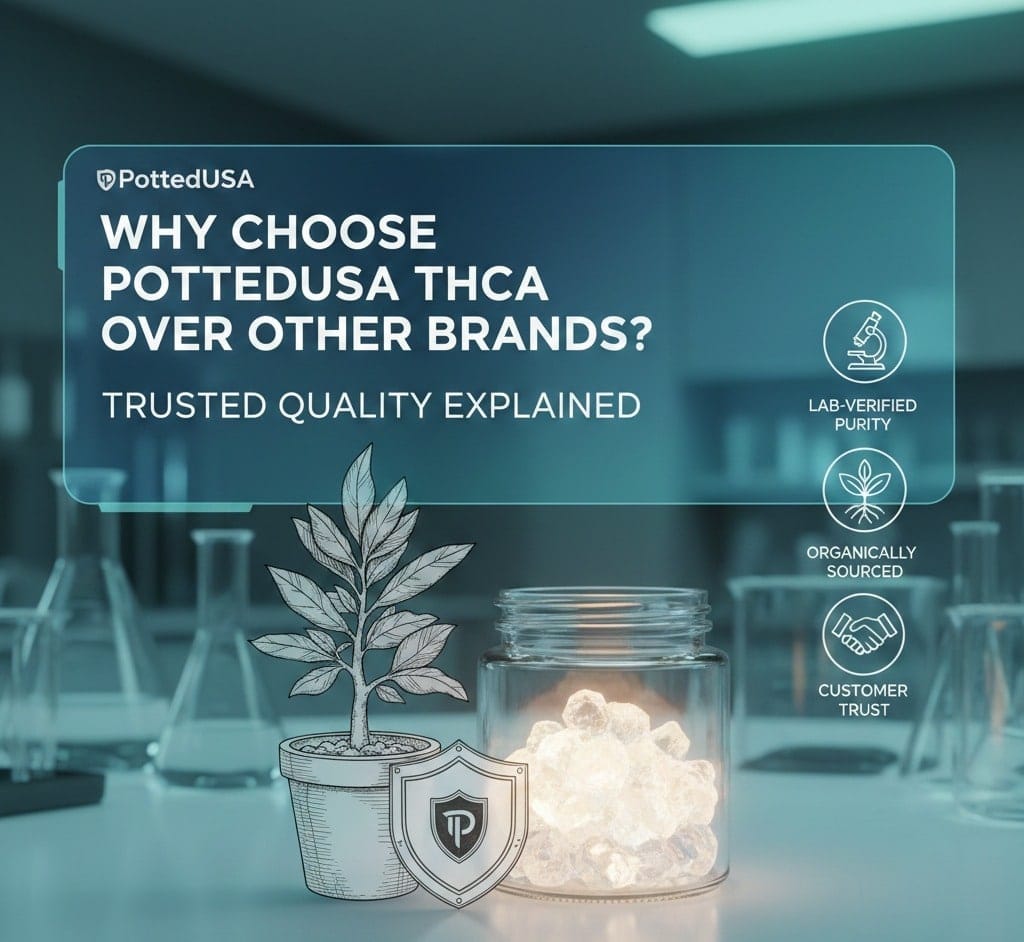 Why Choose PottedUSA THCA Over Other Brands Trusted Quality Explained
