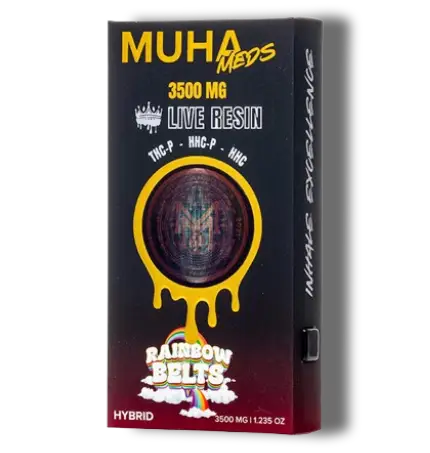 Muha Meds Live Resin Rainbow Belts - Hybrid